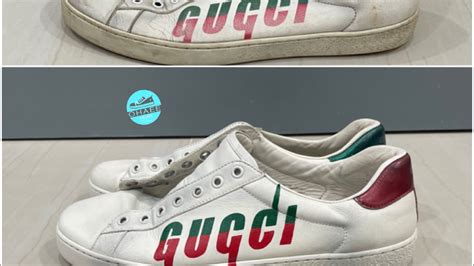 how to repaint gucci slides|Repaint and unyellowing Gucci Slides. Not my favorite kind to .